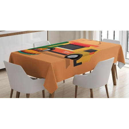 Ambesonne Mexican Tablecloth Rectangular Table Cover Food Truck Delicious Food 52 x70 Multicolor
Ambesonne Mexican Tablecloth Rectangular Table Cover Food Truck Delicious Food 52 x70 Multicolor