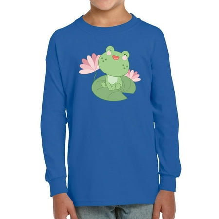 Cute Frog On A Water Lily Leaf Long Sleeve Toddler -Image by Shutterstock 2 Toddler
Cute Frog On A Water Lily Leaf Long Sleeve Toddler -Image by Shutterstock 2 Toddler