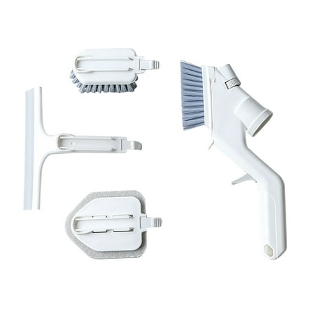 5-in-1 Multi-function Window Washing Sponge Brush Water Sprayer for Glass Kitchen Home Floor