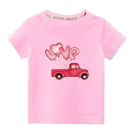 Virmaxy Little Kids Valentine s Day Fashion Basic Tee Toddler Baby Crew Letter Love Graphic T-shirt Unisex Kids Spring Summer Fashion Short Sleeve Cotton Casual Baggy Tees Pink-B 4T
Virmaxy Little Kids Valentine s Day Fashion Basic Tee Toddler Baby Crew Letter Love Graphic T-shirt Unisex Kids Spring Summer Fashion Short Sleeve Cotton Casual Baggy Tees Pink-B 4T