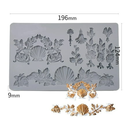 3D Relief Wreath Fondant Chocolate Baking Mould Cake-Topper Decorating Tools Epoxy Resin Silicone Mold Easy to Clean
3D Relief Wreath Fondant Chocolate Baking Mould Cake-Topper Decorating Tools Epoxy Resin Silicone Mold Easy to Clean