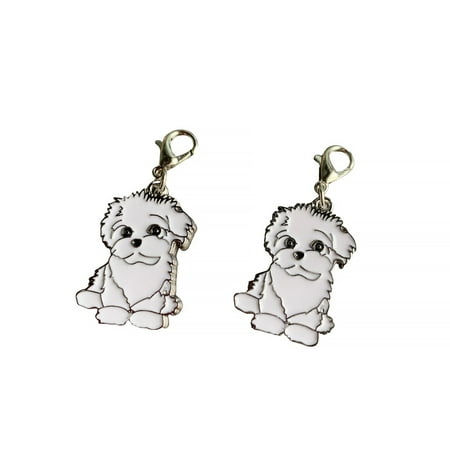 BT Bear 2PCS Dog Keychain Ring Pendants Cute Pet Mini Dog Memorial Keyring Metal Lightweight Dog Keychain Gift 11#-Bichon Frise
BT Bear 2PCS Dog Keychain Ring Pendants Cute Pet Mini Dog Memorial Keyring Metal Lightweight Dog Keychain Gift 11#-Bichon Frise