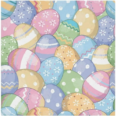 Hyjoy Happy Easter Day Eggs Cloth Napkins 1 Pack Reusable Washable Polyester Dinner Table Napkins for Family Kitchen Dining Party Decor
Hyjoy Happy Easter Day Eggs Cloth Napkins 1 Pack Reusable Washable Polyester Dinner Table Napkins for Family Kitchen Dining Party Decor
