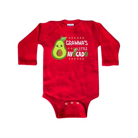 Inktastic Gramma s Little Avocado with Cute Baby Avocado Gift Baby Boy or Baby Girl Long Sleeve Bodysuit
Inktastic Gramma s Little Avocado with Cute Baby Avocado Gift Baby Boy or Baby Girl Long Sleeve Bodysuit