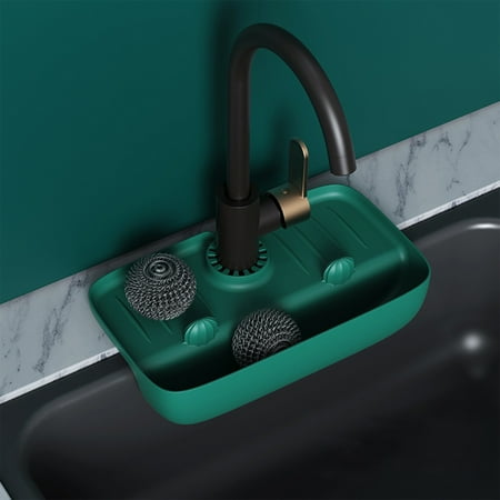 Bathroom Sink Strainer Soft TPE Draining Rack Behind Faucet Kitchen Organization
Bathroom Sink Strainer Soft TPE Draining Rack Behind Faucet Kitchen Organization