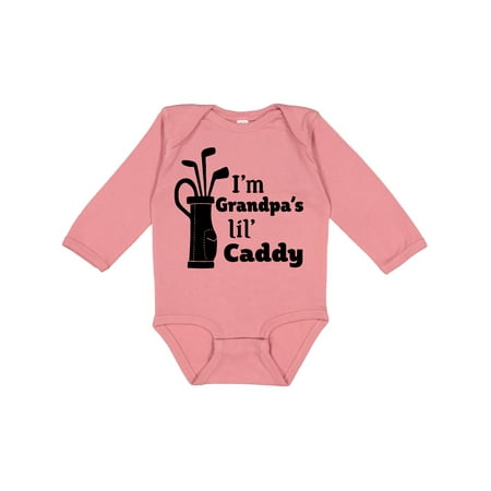 Inktastic I m Grandpa s Lil Caddy- golf for kids Gift Baby Boy or Baby Girl Long Sleeve Bodysuit
Inktastic I m Grandpa s Lil Caddy- golf for kids Gift Baby Boy or Baby Girl Long Sleeve Bodysuit