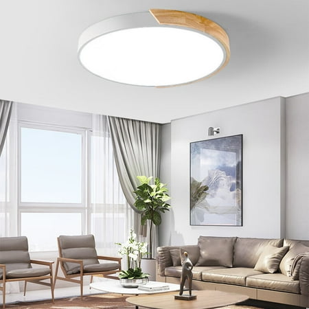 Litfad Flush Mount Round Ceiling Light Wood Art 16 Wide LED Ceiling Lamp Fixture for Bedroom Kitchen
Litfad Flush Mount Round Ceiling Light Wood Art 16 Wide LED Ceiling Lamp Fixture for Bedroom Kitchen