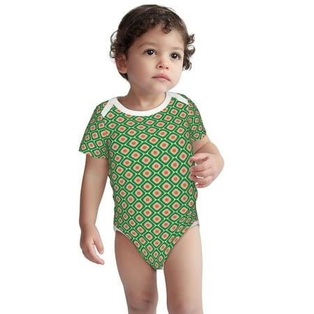 Haiem 60s and 70s Style Printed Unisex-Baby Short Sleeve Onesies Bodysuits Unisex Babies Snap-Up Rompers-18 Months
Haiem 60s and 70s Style Printed Unisex-Baby Short Sleeve Onesies Bodysuits Unisex Babies Snap-Up Rompers-18 Months