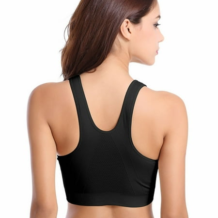 YUEHAO underwear women Women Sports Bra Zipper Underwear Quakeproof Running Vest Female No Steel Ring Black XL
YUEHAO underwear women Women Sports Bra Zipper Underwear Quakeproof Running Vest Female No Steel Ring Black XL