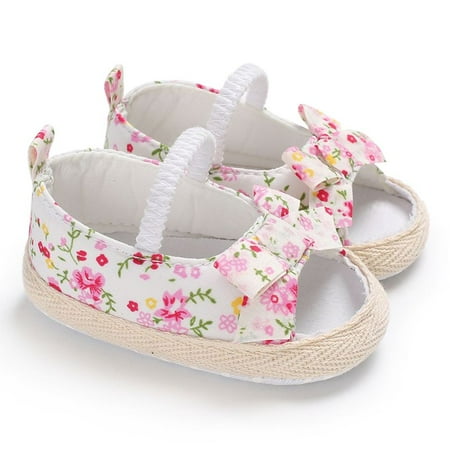 SIEYIO Summer Princess Baby Girls Shoes Floral Bowknot Slip-on Crib Sneakers Soft Sole
SIEYIO Summer Princess Baby Girls Shoes Floral Bowknot Slip-on Crib Sneakers Soft Sole
