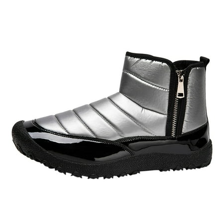 Men s Winter Fashion Down Fabric Splashproof Double Zipper Snow Boots Plus Cotton Thickened Warm Outdoor Casual Cotton Boots
Men s Winter Fashion Down Fabric Splashproof Double Zipper Snow Boots Plus Cotton Thickened Warm Outdoor Casual Cotton Boots