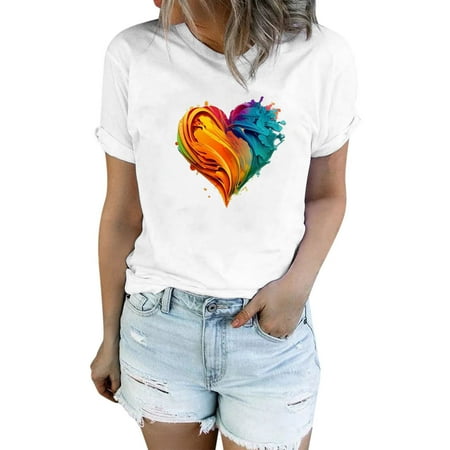 Layering Long Sleeve Womens Active Short Sleeve Neck Shirts for Women Women Casual Printing Short Sleeves Crew Neck Women Tunic Short Sleeve Scrub Women Set Womens Long Sleeve Shirts for Fall
Layering Long Sleeve Womens Active Short Sleeve Neck Shirts for Women Women Casual Printing Short Sleeves Crew Neck Women Tunic Short Sleeve Scrub Women Set Womens Long Sleeve Shirts for Fall
