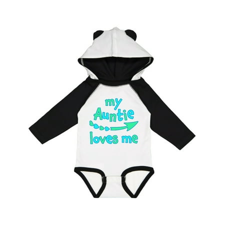 Inktastic My Auntie Loves Me- Blue and Green Arrow Hearts Gift Baby Boy or Baby Girl Long Sleeve Bodysuit
Inktastic My Auntie Loves Me- Blue and Green Arrow Hearts Gift Baby Boy or Baby Girl Long Sleeve Bodysuit