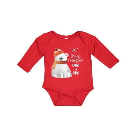 Inktastic Merry Christmas Oma and Opa Cute Polar Bear Gift Baby Boy or Baby Girl Long Sleeve Bodysuit
Inktastic Merry Christmas Oma and Opa Cute Polar Bear Gift Baby Boy or Baby Girl Long Sleeve Bodysuit