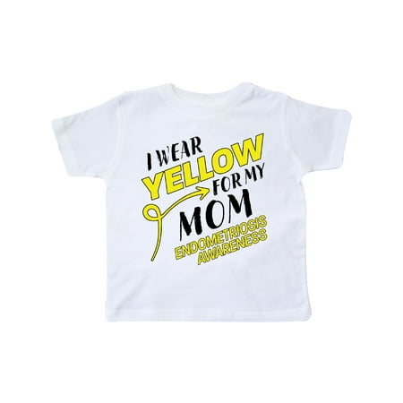 Inktastic I Wear Yellow for my Mom- Endometriosis awareness Gift Toddler Boy or Toddler Girl T-Shirt
Inktastic I Wear Yellow for my Mom- Endometriosis awareness Gift Toddler Boy or Toddler Girl T-Shirt