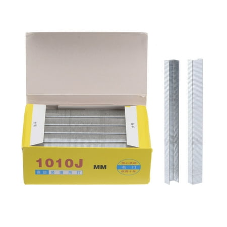 Uxcell 10000pcs 1010J 20Ga 3/7-inch Crown 1/3-inch Staples U-Shaped Galvanized Brad Nails with Storage Box Silver Tone
Uxcell 10000pcs 1010J 20Ga 3/7-inch Crown 1/3-inch Staples U-Shaped Galvanized Brad Nails with Storage Box Silver Tone