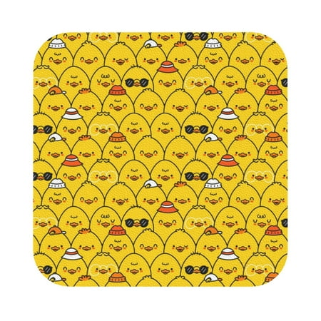 Disketp Cute Funny Chicken Funny Coasters 6 Pcs Leather Coasters with Holder Perfect Housewarming Hostess Gifts Protect Furniture from Water Marks Scratch and Damage
Disketp Cute Funny Chicken Funny Coasters 6 Pcs Leather Coasters with Holder Perfect Housewarming Hostess Gifts Protect Furniture from Water Marks Scratch and Damage