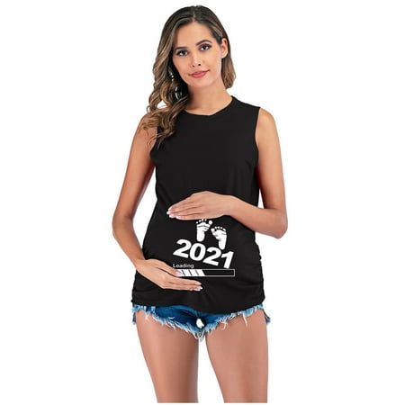 asdoklhq Maternity Tops Clearance Women Maternity Sleeveless Letter Print Tank Pregnancy Vest Tops
asdoklhq Maternity Tops Clearance Women Maternity Sleeveless Letter Print Tank Pregnancy Vest Tops