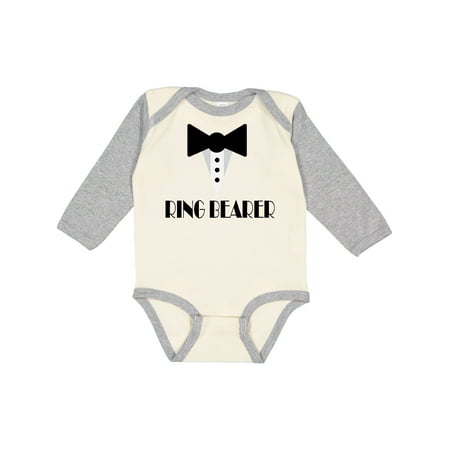 Inktastic Ringbearer Mock Tux Wedding Tuxedo Gift Baby Boy Long Sleeve Bodysuit
Inktastic Ringbearer Mock Tux Wedding Tuxedo Gift Baby Boy Long Sleeve Bodysuit