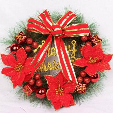 Christmas Pine Needle Wreath Circle Pvc Ring Door Frame Window Pendant 30Cm/11.8
Christmas Pine Needle Wreath Circle Pvc Ring Door Frame Window Pendant 30Cm/11.8