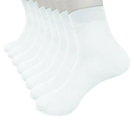 YUEHAO 4 Pairs Bamboo Fiber Ultra-thin Elastic Silky Short Silk Stockings Men Socks White
YUEHAO 4 Pairs Bamboo Fiber Ultra-thin Elastic Silky Short Silk Stockings Men Socks White