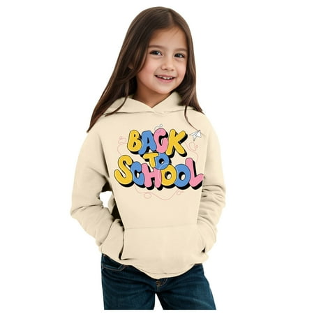 Toddler Girls Sweatshirts Kids Boys Fall Winter School Season Kindergarten Letter Printed Long Sleeve Hoodie Warm Cute Pullover Tops Clothes for Girls Size 12-18 Months
Toddler Girls Sweatshirts Kids Boys Fall Winter School Season Kindergarten Letter Printed Long Sleeve Hoodie Warm Cute Pullover Tops Clothes for Girls Size 12-18 Months