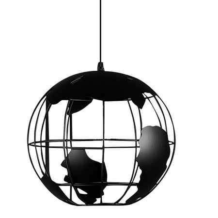 Veki Earth Iron Lighting Creative Chandelier Lamp Pendant Ceiling Globes Vintages Lamps Black Pendant Cage Retro Industrial Interior Home Decor Slow Hunting Lights
Veki Earth Iron Lighting Creative Chandelier Lamp Pendant Ceiling Globes Vintages Lamps Black Pendant Cage Retro Industrial Interior Home Decor Slow Hunting Lights