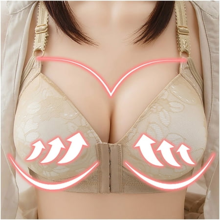 Zeceouar Bras for Women Women s Front Close Wirefree Bras Sexy Full-Coverage Push Up Support Bras Comfy Wireless Bralettes Lightly Lined T-Shirt Bra Everyday Bra for Women
Zeceouar Bras for Women Women s Front Close Wirefree Bras Sexy Full-Coverage Push Up Support Bras Comfy Wireless Bralettes Lightly Lined T-Shirt Bra Everyday Bra for Women