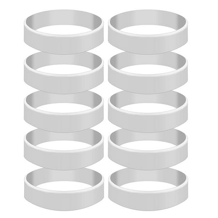 10Pcs Silicone Bands for Sublimation Tumbler Shrink Wrap Elastic Heat Resistance Silicone Sleeve (White)
10Pcs Silicone Bands for Sublimation Tumbler Shrink Wrap Elastic Heat Resistance Silicone Sleeve (White)