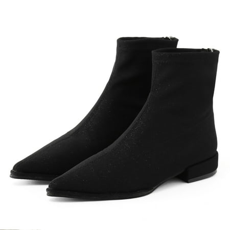 Gubotare Womens Booties And Ankle Boots Womens Perforated Cut Out Stacked Block Heel Ankle Booties Black 7
Gubotare Womens Booties And Ankle Boots Womens Perforated Cut Out Stacked Block Heel Ankle Booties Black 7
