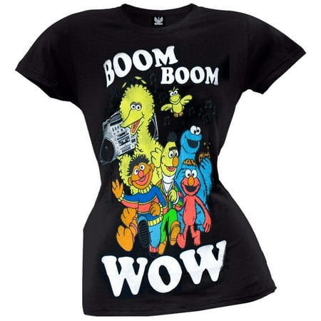 Sesame Street - Boom Boom Wow Juniors T-Shirt