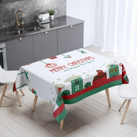 Autmor Christmas Printed Fabric Tablecloth Rectangle Table Cloth Durable and Decorative Table Cover for Christmas and Thanksgiving
Autmor Christmas Printed Fabric Tablecloth Rectangle Table Cloth Durable and Decorative Table Cover for Christmas and Thanksgiving