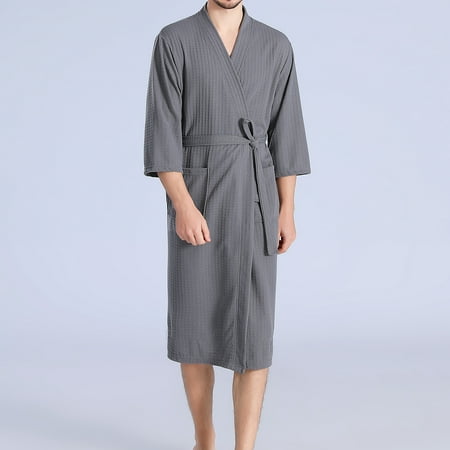 JNGSA Men Winter Warm Nightgown Couple Bathrobe Men And Women Autumn And Winter Nightgown Clearance