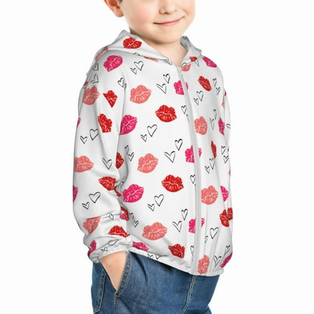 Uemuo Red Lips 1 Pattern Rash Guard for Boys Girls Long Sleeve Swim Shirts UPF 50+ UV Sun Protection Hooded Fishing Shirt with Pocket for Kid-3 Years
Uemuo Red Lips 1 Pattern Rash Guard for Boys Girls Long Sleeve Swim Shirts UPF 50+ UV Sun Protection Hooded Fishing Shirt with Pocket for Kid-3 Years