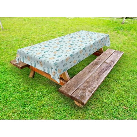 Baby Outdoor Tablecloth Infant Head with Balloons Pacifiers and Milk Bottles Newborn Inspired Decorative Washable Fabric Picnic Table Cloth 58 X 84 Inches Baby Blue Turquoise Tan by Ambesonne
Baby Outdoor Tablecloth Infant Head with Balloons Pacifiers and Milk Bottles Newborn Inspired Decorative Washable Fabric Picnic Table Cloth 58 X 84 Inches Baby Blue Turquoise Tan by Ambesonne