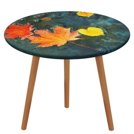 Bybiment Round Fitted Tablecloth with Elastic Edge Maple Leaves Autumn Bright Puddle Decorative Tablecloth Table Cover 47 Inch
Bybiment Round Fitted Tablecloth with Elastic Edge Maple Leaves Autumn Bright Puddle Decorative Tablecloth Table Cover 47 Inch