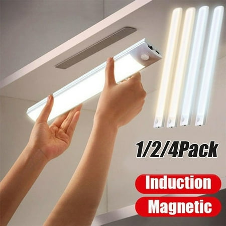 Ledander LED Motion Sensor Cabinet Light Under Counter Closet Lighting Wireless USB Rechargeable Kitchen Night Lights 30-LED Battery Powered Light Uniform Light for Wardrobe-1Pack
Ledander LED Motion Sensor Cabinet Light Under Counter Closet Lighting Wireless USB Rechargeable Kitchen Night Lights 30-LED Battery Powered Light Uniform Light for Wardrobe-1Pack
