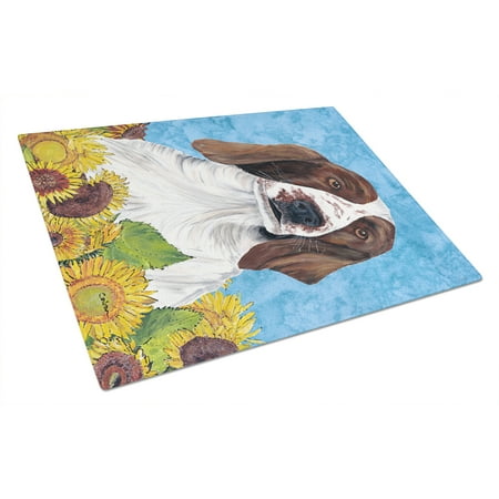 Caroline s Treasures SC9078LCB Welsh Springer Spaniel in Summer Flowers Glass Cutting Board Large 12H x 16W multicolor
Caroline s Treasures SC9078LCB Welsh Springer Spaniel in Summer Flowers Glass Cutting Board Large 12H x 16W multicolor