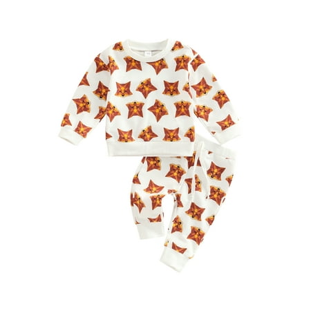 Toddler Baby Boy Girl Fall Winter Clothes Cartoon Animal Print Long Sleeve Sweatshirt Top Pants Infant 2Pcs Outfit Set
Toddler Baby Boy Girl Fall Winter Clothes Cartoon Animal Print Long Sleeve Sweatshirt Top Pants Infant 2Pcs Outfit Set
