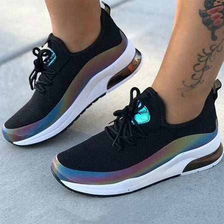 Colorful Cool Vulcanized Walking Shoes
