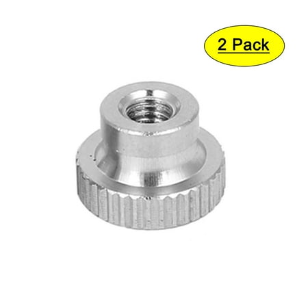 2 Pcs M8 304 Stainless Steel Metric Knurled Thumb Nuts for 3D Printer