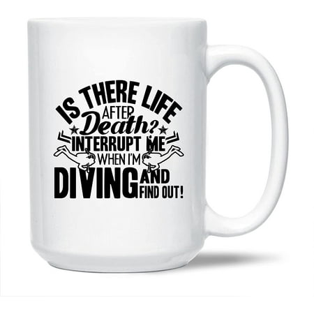 I m Diving And Find Out White Ceramic Coffee Mug For Men / Women Novelty Diving Pottery Coffee Mug Funny Diving Travel Porcelain Teacup 15 Oz.
I m Diving And Find Out White Ceramic Coffee Mug For Men / Women Novelty Diving Pottery Coffee Mug Funny Diving Travel Porcelain Teacup 15 Oz.