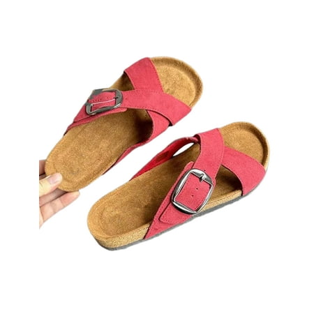 Fangasis Women Slippers Beach Footbeds Slip On Summer Slipper Slide Sandals Ladies Casual Shoes Pool Nonslip Open Toe Slides Red 8.5
Fangasis Women Slippers Beach Footbeds Slip On Summer Slipper Slide Sandals Ladies Casual Shoes Pool Nonslip Open Toe Slides Red 8.5