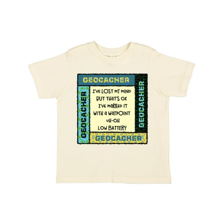 Inktastic Geocacher Lost Mind Patterns Gift Toddler Boy or Toddler Girl T-Shirt
Inktastic Geocacher Lost Mind Patterns Gift Toddler Boy or Toddler Girl T-Shirt