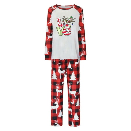 REORIAFEE Matching Family Pajamas Sets Christmas Soft PJ s Cute Printed Xmas Sleepwear Round Neck Tops+Pants Mom XXL
REORIAFEE Matching Family Pajamas Sets Christmas Soft PJ s Cute Printed Xmas Sleepwear Round Neck Tops+Pants Mom XXL