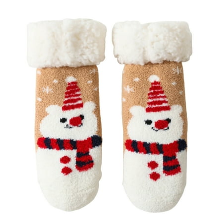 Kids Fuzzy Slipper Socks - Warm Fleece Slipper Socks Cute Christmas Fuzzy Socks Soft Children Plush Socks Mid Tube Winter Socks for Children 1-3 Years Old
Kids Fuzzy Slipper Socks - Warm Fleece Slipper Socks Cute Christmas Fuzzy Socks Soft Children Plush Socks Mid Tube Winter Socks for Children 1-3 Years Old