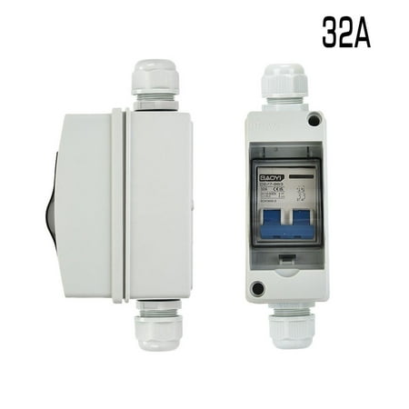 BAMILL PV disconnector DC240V/500V 60A solar energy disconnector new waterproof box
