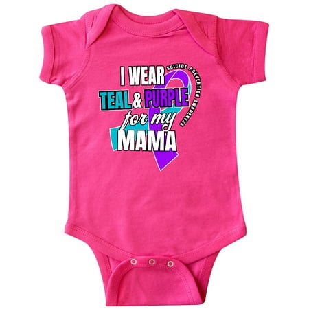 Inktastic Suicide Prevention I Wear Teal and Purple for My Mama Gift Baby Boy or Baby Girl Bodysuit
Inktastic Suicide Prevention I Wear Teal and Purple for My Mama Gift Baby Boy or Baby Girl Bodysuit