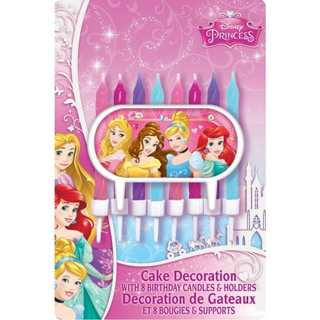 cake princess disney birthday walmart topper candles industries unique