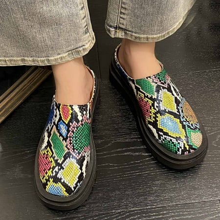 Casual Shoes Fashion Autumn Women Casual Shoes Round Toe Snake Print Middle Heel Thick Sole Non Slip Comfortable
Casual Shoes Fashion Autumn Women Casual Shoes Round Toe Snake Print Middle Heel Thick Sole Non Slip Comfortable